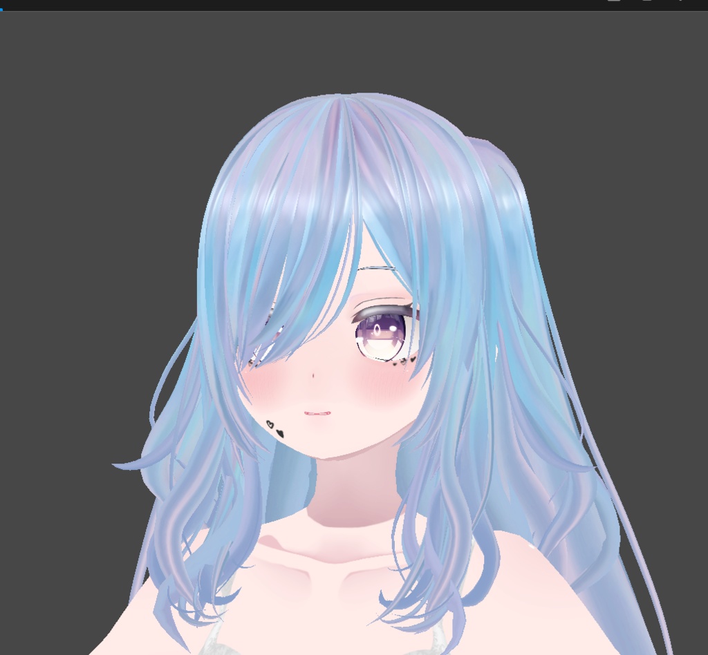 ［無料/free］【Vroid】イラストチックなアイライン / Illustrated eyeliner