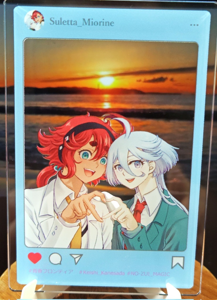 6月1日サイドKOBE 【青フロスレミオ】アクリルカード