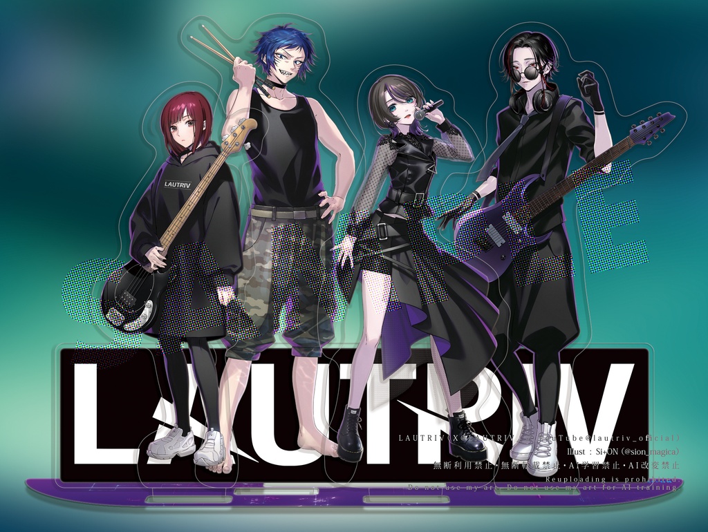 LAUTRIV ジオラマアクリルスタンド