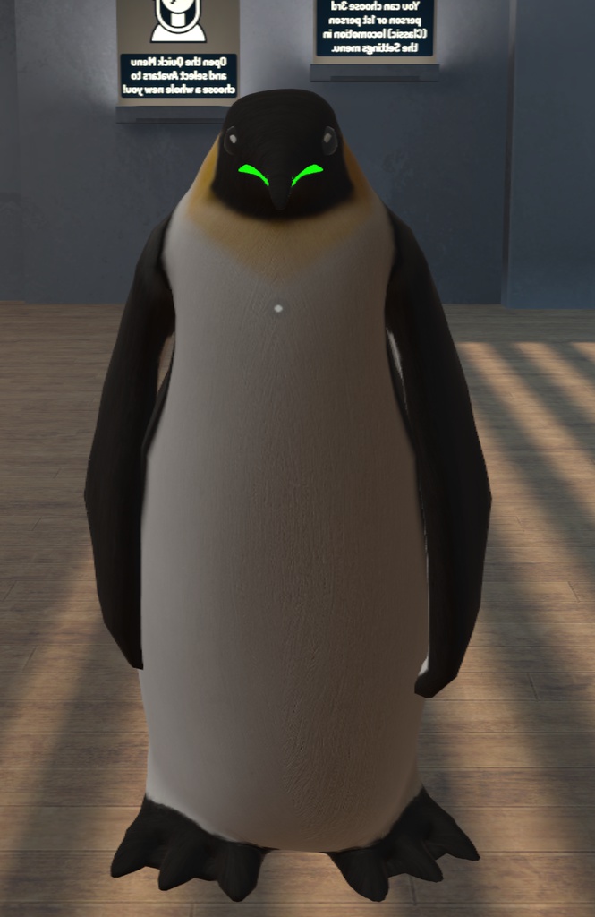 ペンギン「ぺんぐぃんさん」 VRC向け Fbxモデル
