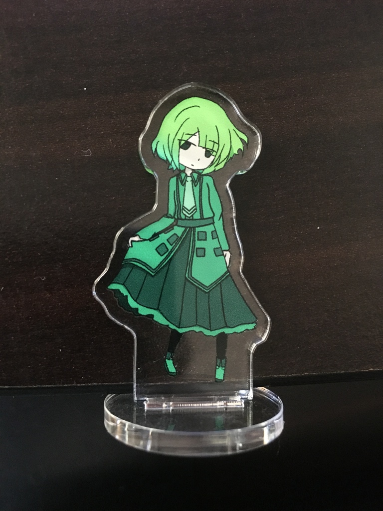 有機リン アクリルフィギュア - 70x70mm