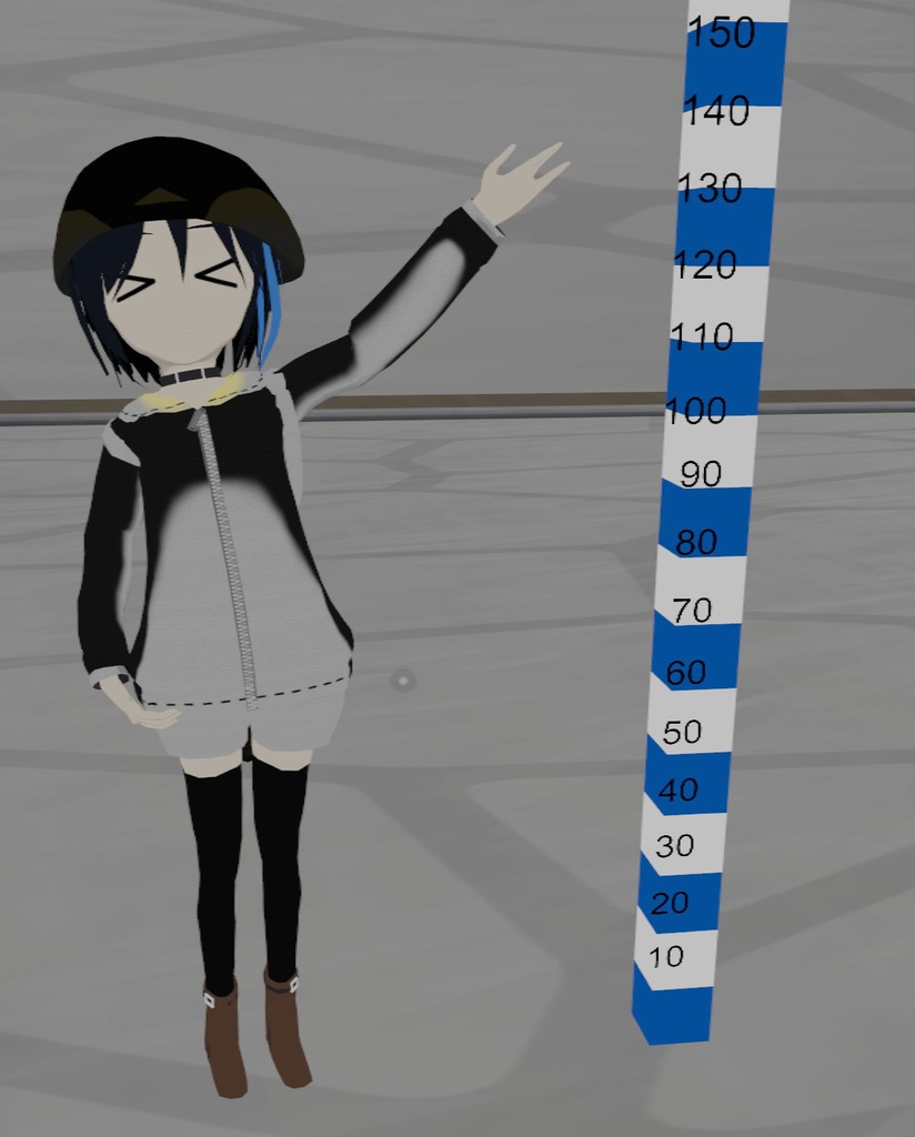 ペンギンの擬人化「南極の子」 VRC向け 3Dモデル Unity package