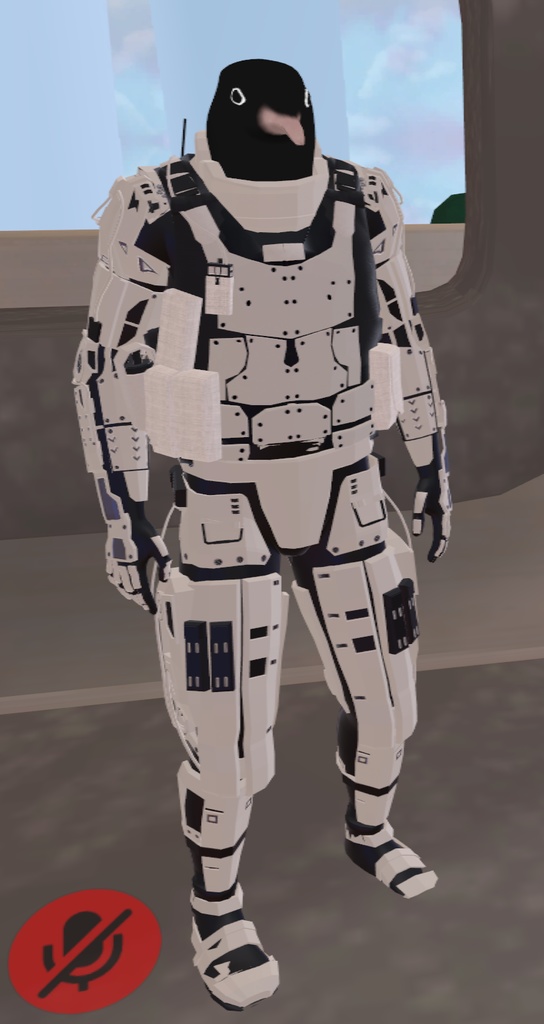 YKR社製Tech「YKR-INF-Operator-B2」 VRC向け UnityPackage と SPP同梱   購入者おまけ「PGTechnologyArmor」