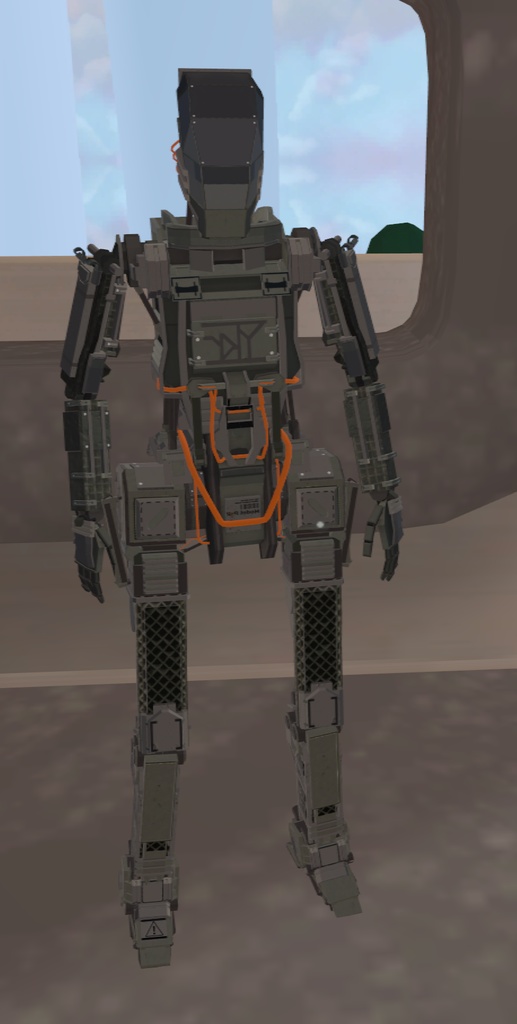 YKR社製Tech「YKR-INF-Operator-B2」 VRC向け UnityPackage と SPP同梱   購入者おまけ「PGTechnologyArmor」