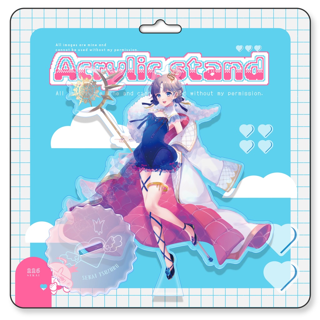 綴せかいキービジュアクリルスタンド