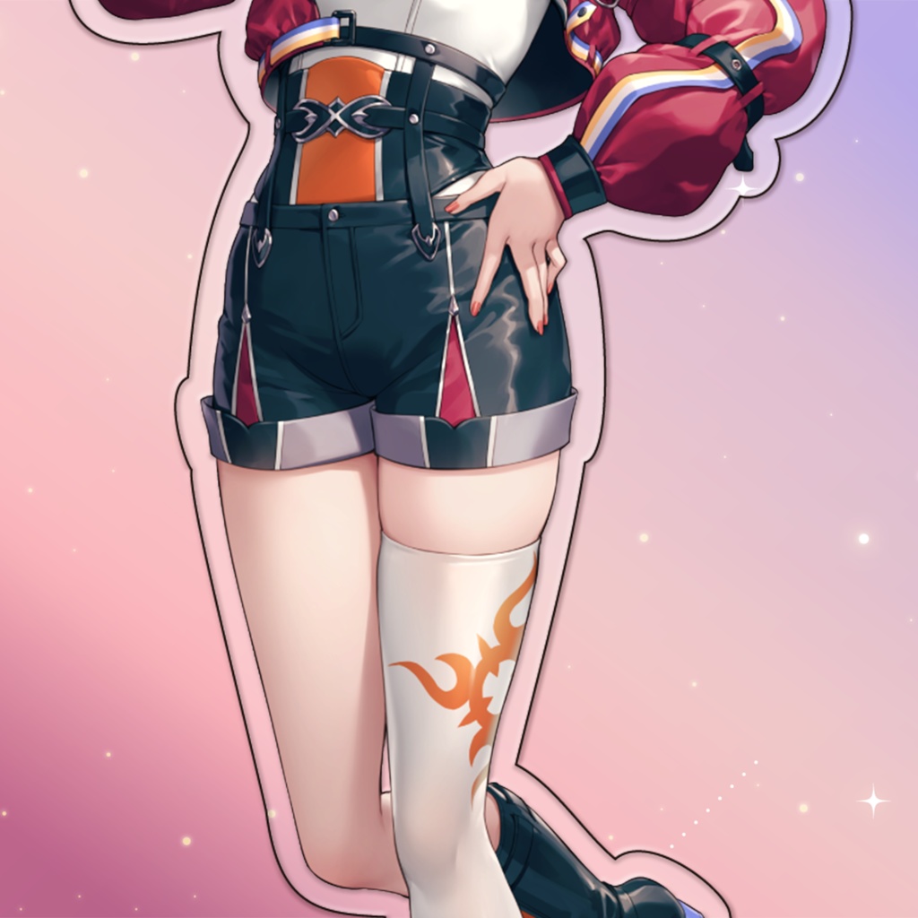 プレート付きジオラマアクリルスタンド