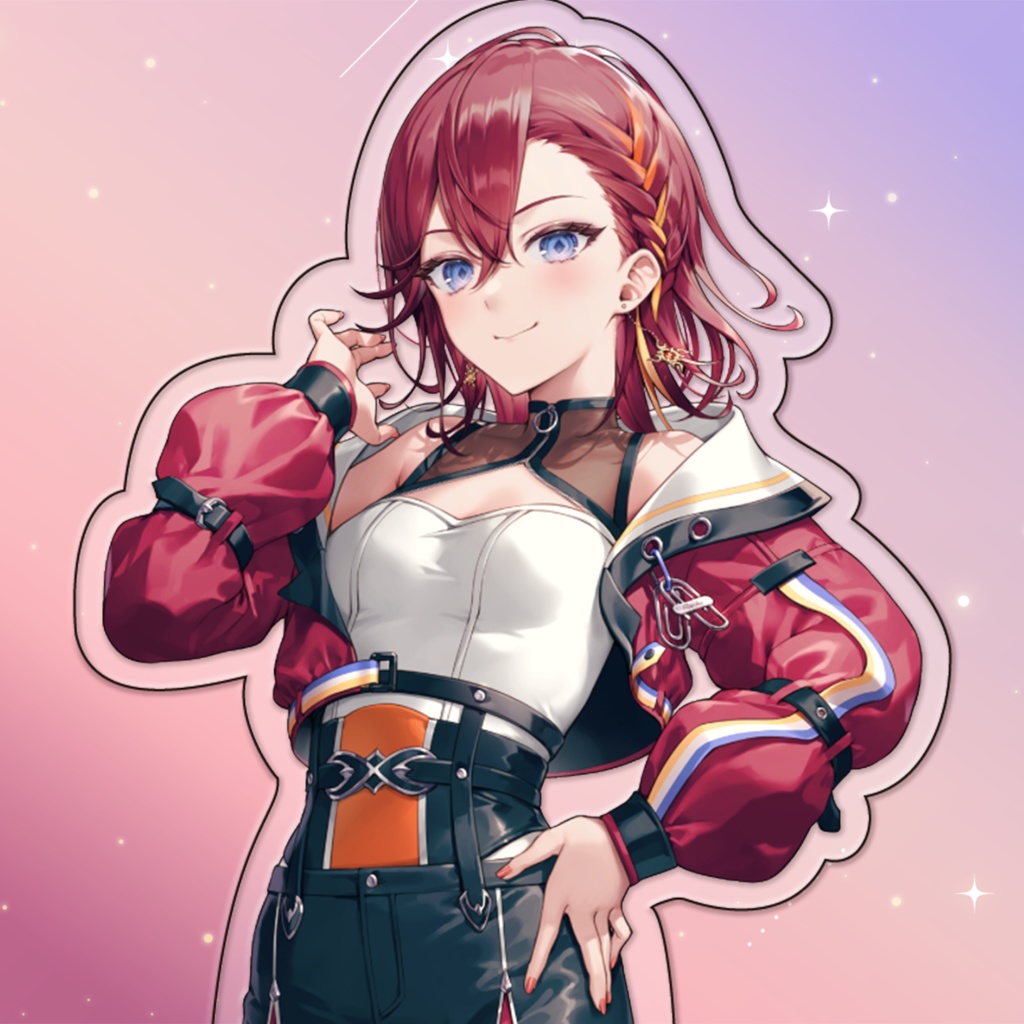 プレート付きジオラマアクリルスタンド