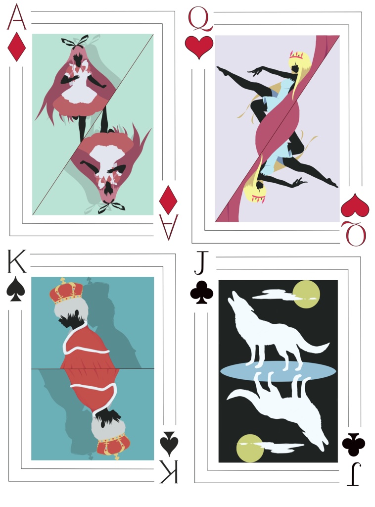 トランプピアス&アクセサリー