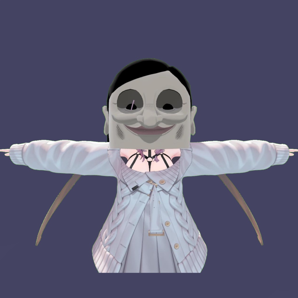 【衣装?】宇宙人のあたま