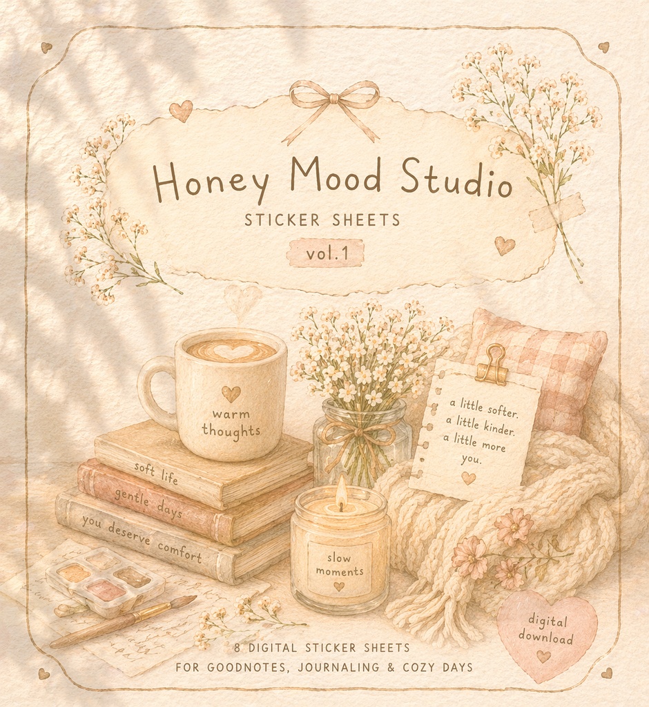 Honey Mood Sticker Sheets Vol.1