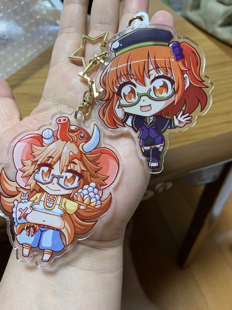 アクリルキーホルダー