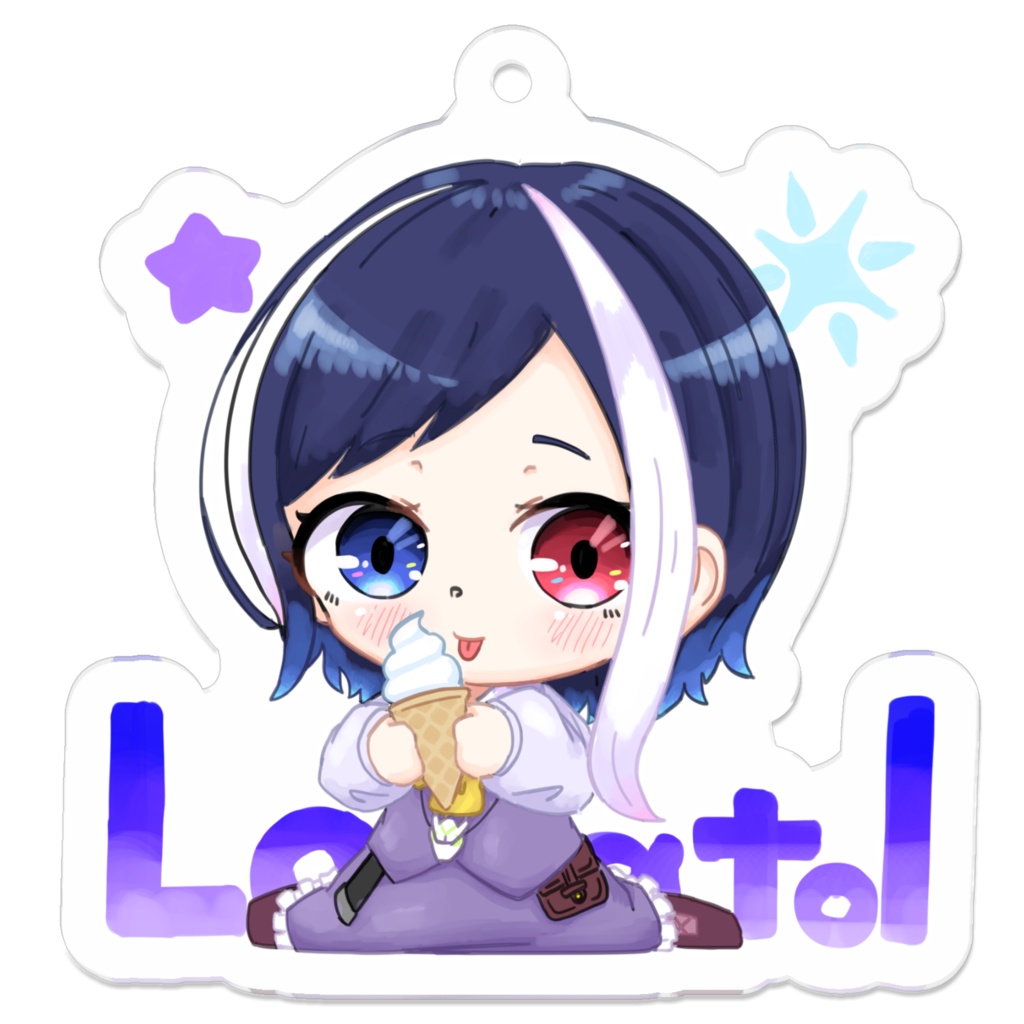 ロアトルちゃんアクキー