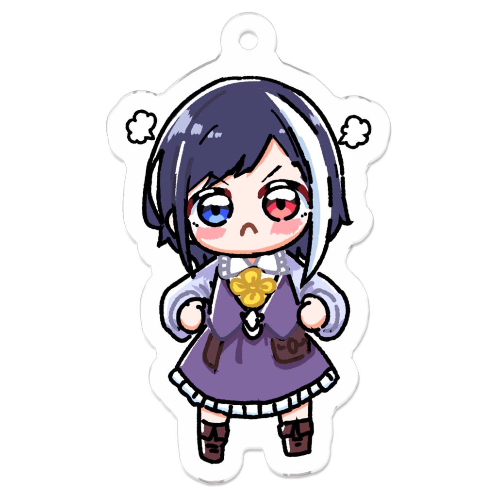 ぷんすこアクキー：ロアトルちゃん