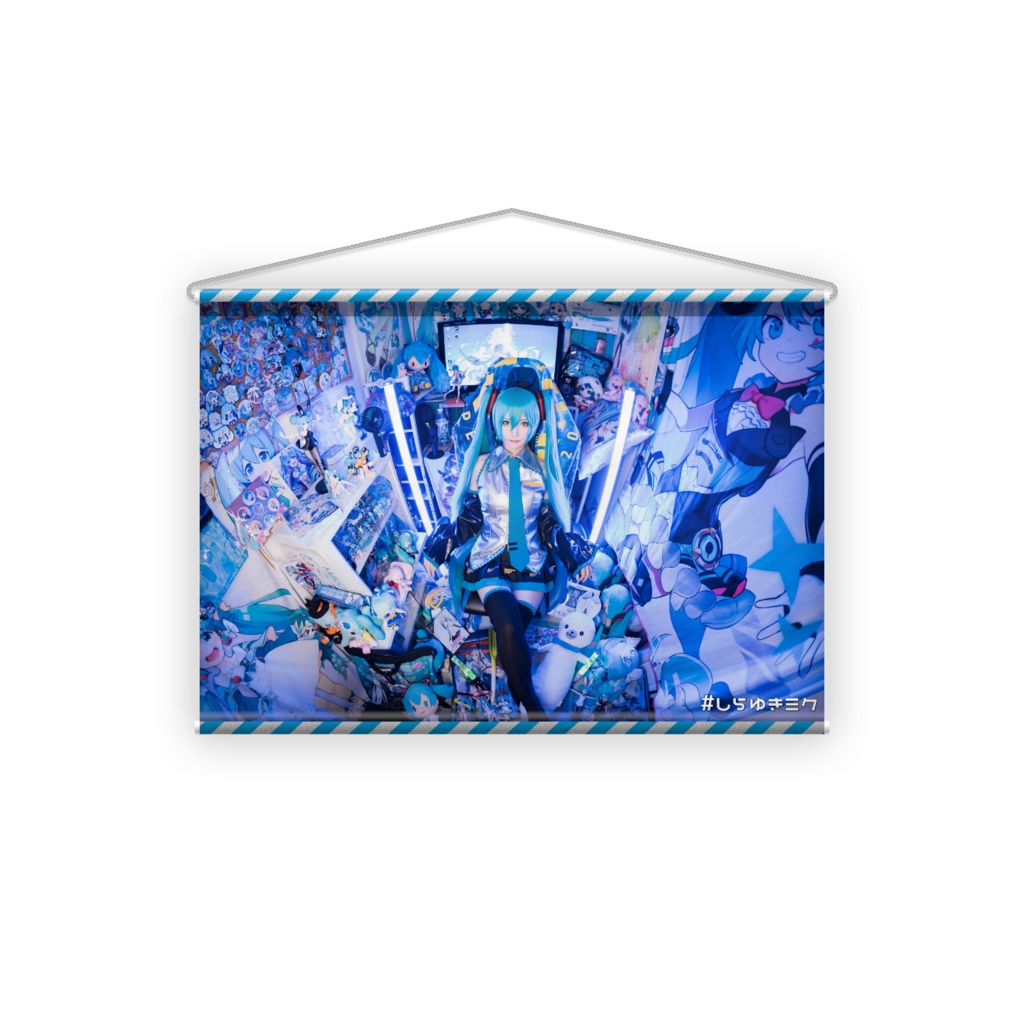 しらゆきミク オリジナルタペストリー2021 (Type-B)