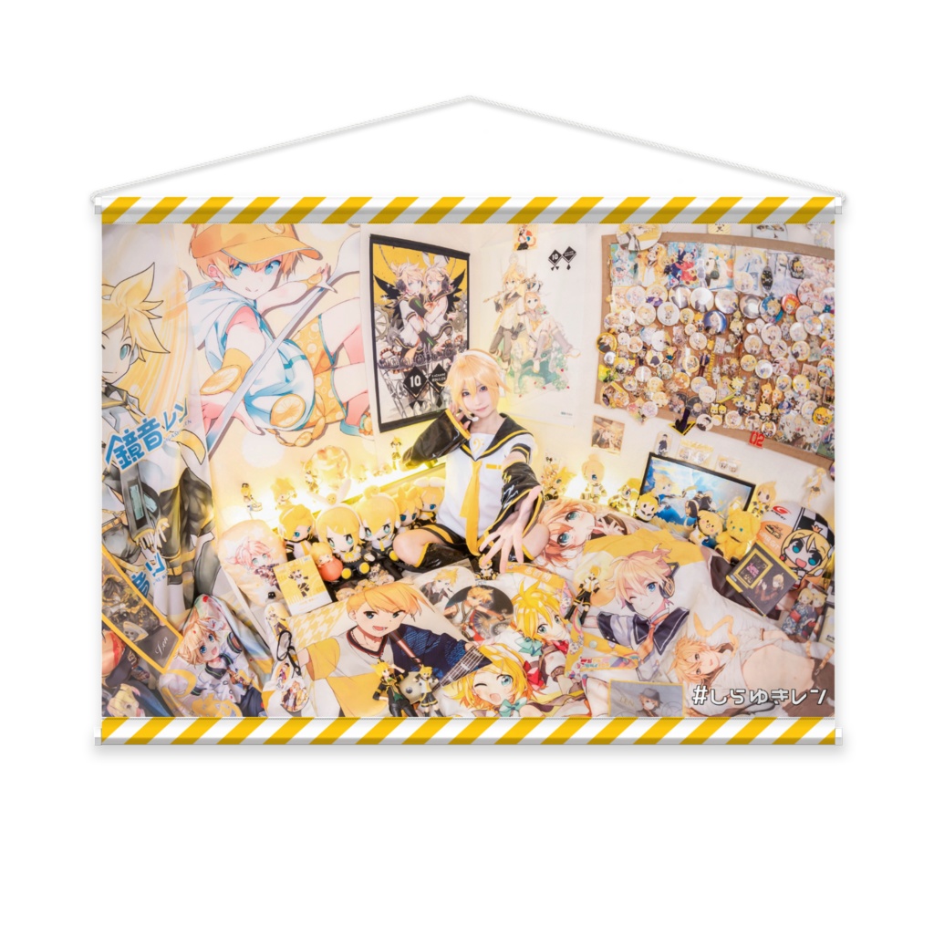 しらゆきレン オリジナルタペストリー