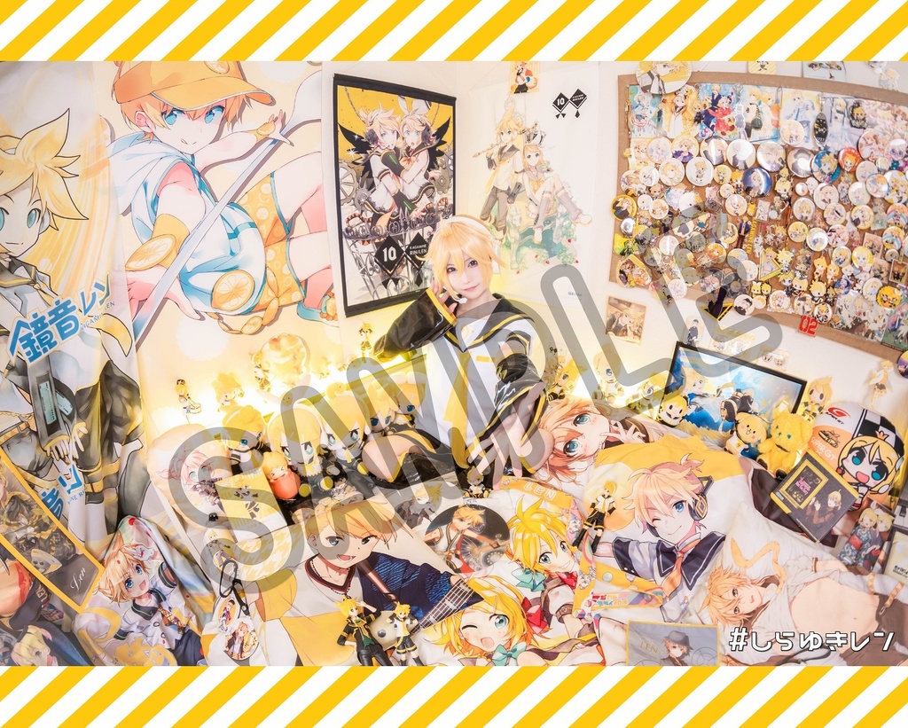 しらゆきレン オリジナルタペストリー