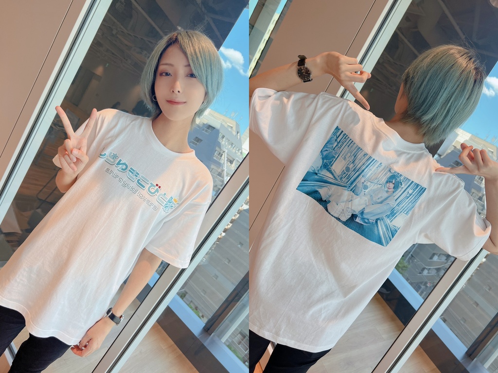 しらゆき オリジナルTシャツ 2023夏 (WHITE) - しらゆき公式ストア - BOOTH