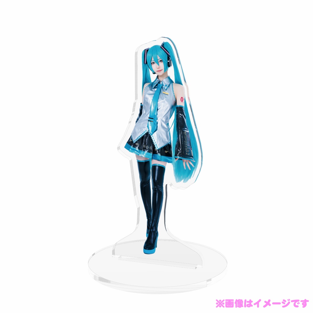 しらゆきミク オリジナルアクリルスタンド (初音ミクV2 ver.)