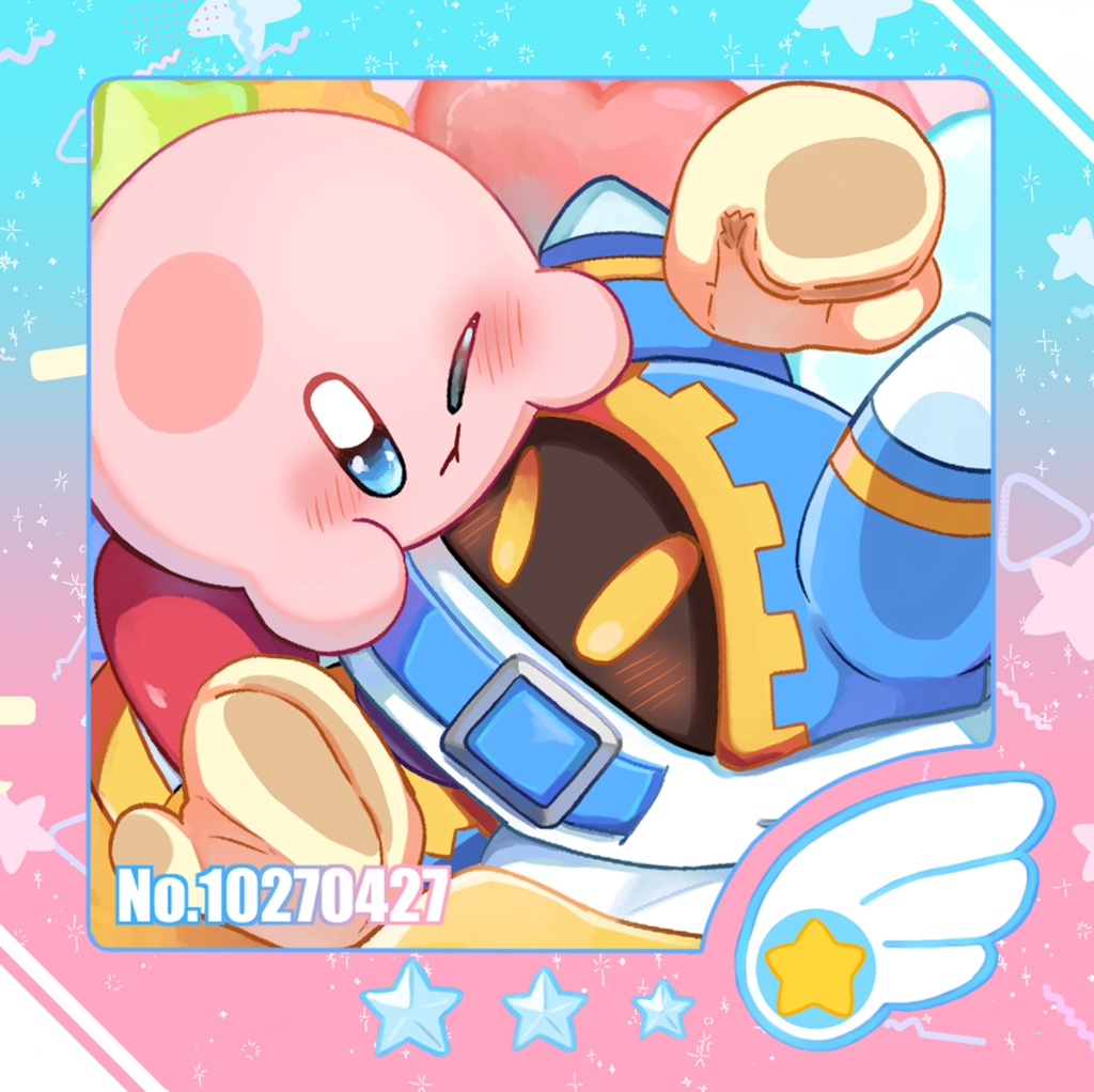 🥚🍑つめつめbox(6面印刷アクリルブロック)