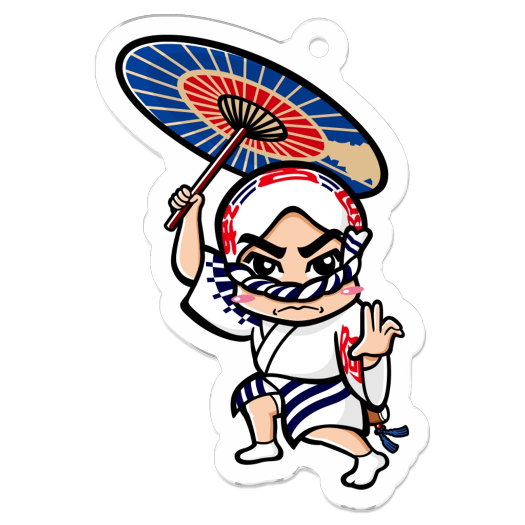 阿呆連③ アクリルキーホルダー