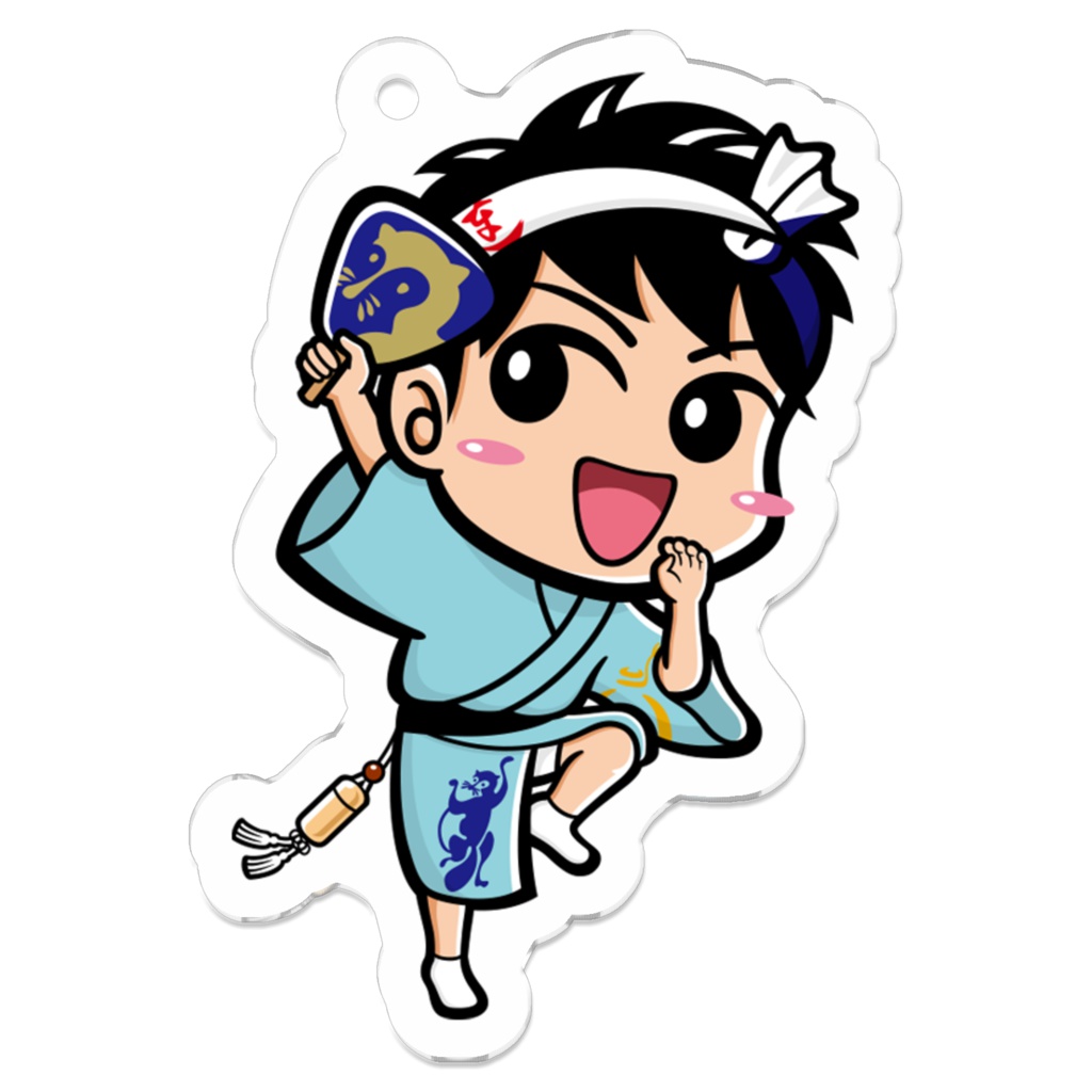 阿波連③ アクリルキーホルダー