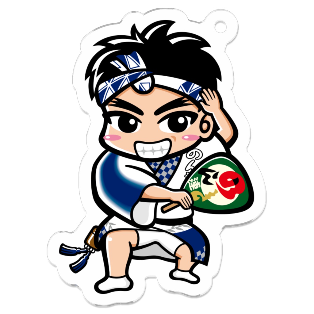 のんき連③ アクリルキーホルダー