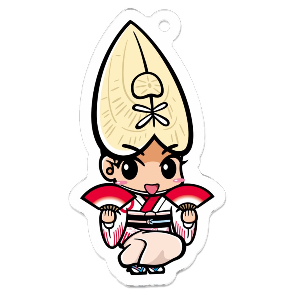 扇連③ アクリルキーホルダー