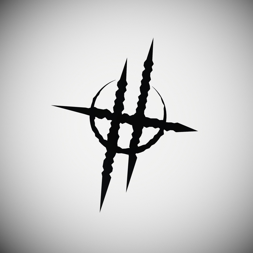 abstract badge