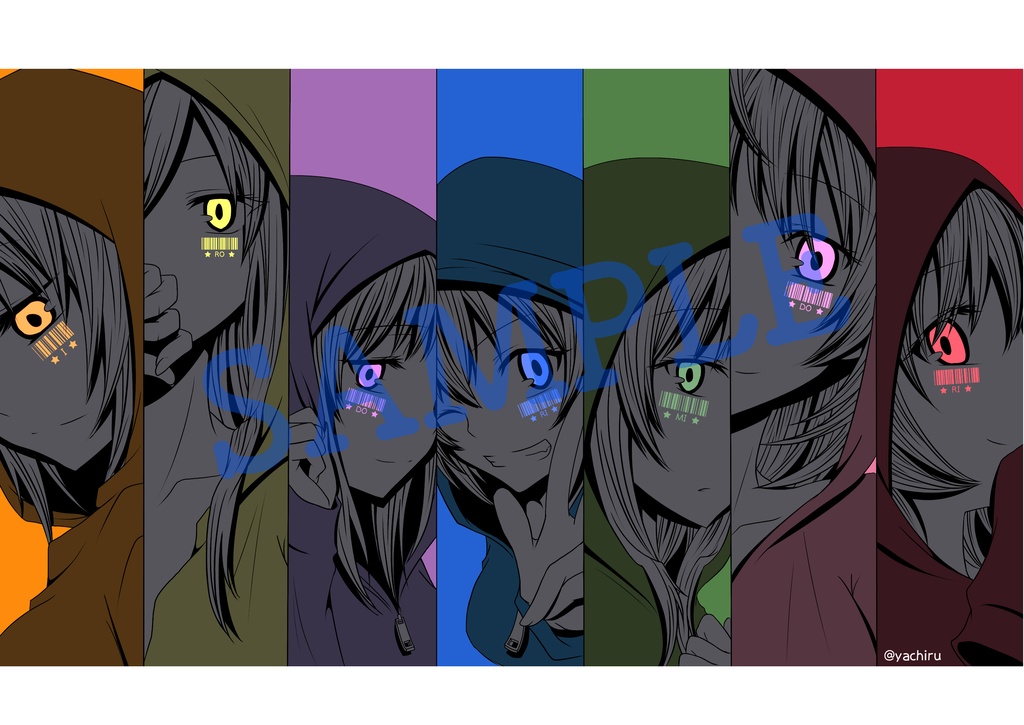 【既刊】カラフルパレット【C96】