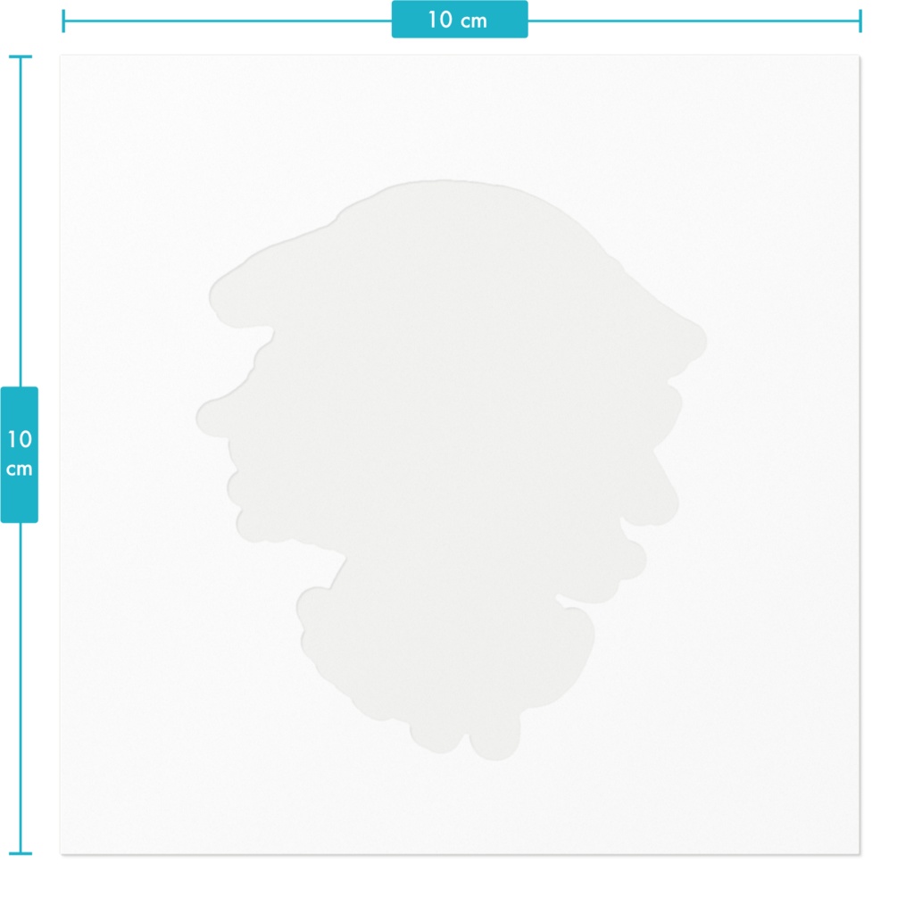 猫耳量産型女子(しろ) ステッカー