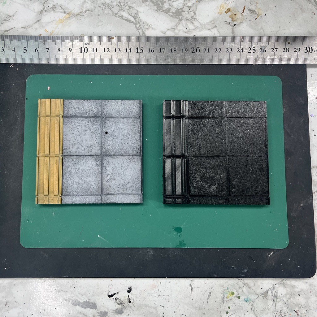 フィギュア用台座 1/6・1/7スケール 未塗装 ガレージキット