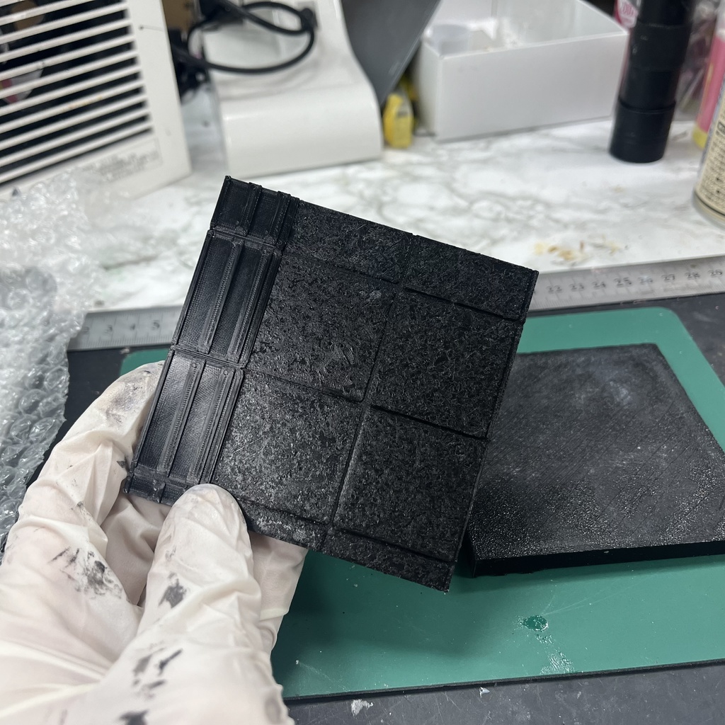 フィギュア用台座 1/6・1/7スケール 未塗装 ガレージキット