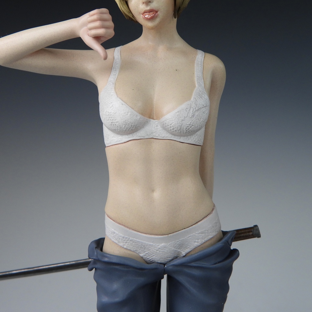 1/6スケール未組み立てガレージキット 「Demon Hunter hunting」