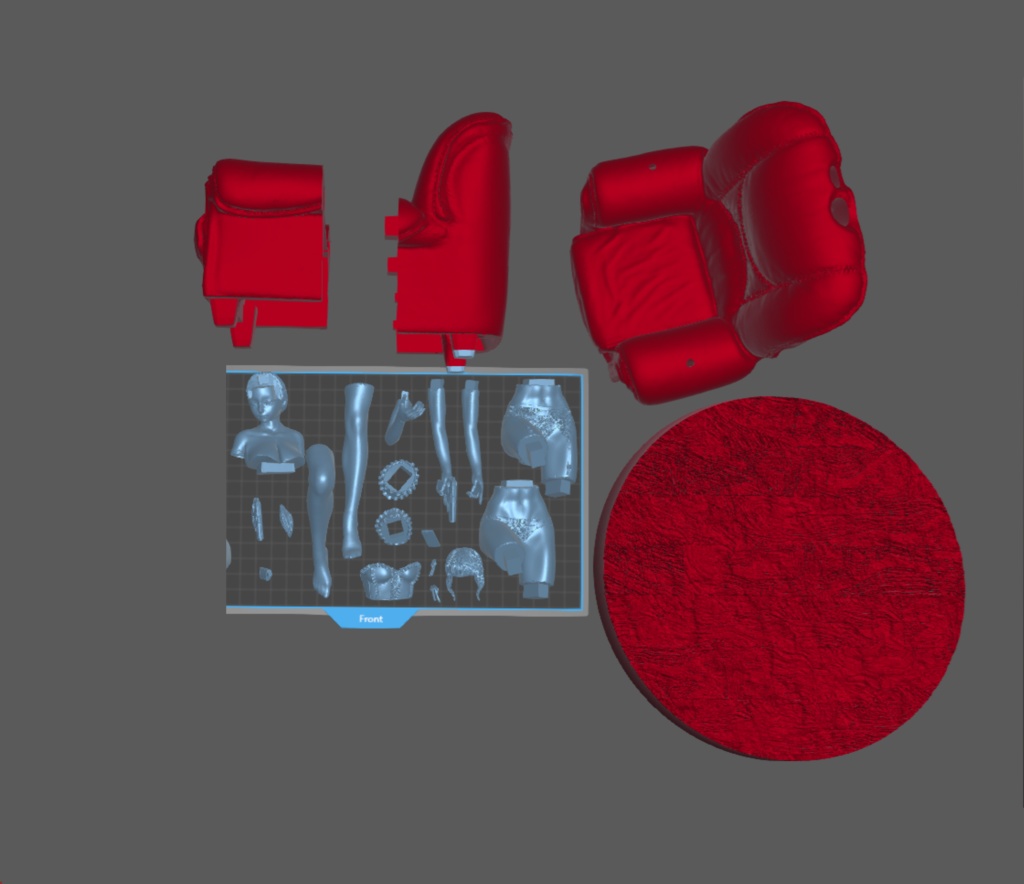 フィギュアSTLデータ「You Can't Catch Me...」