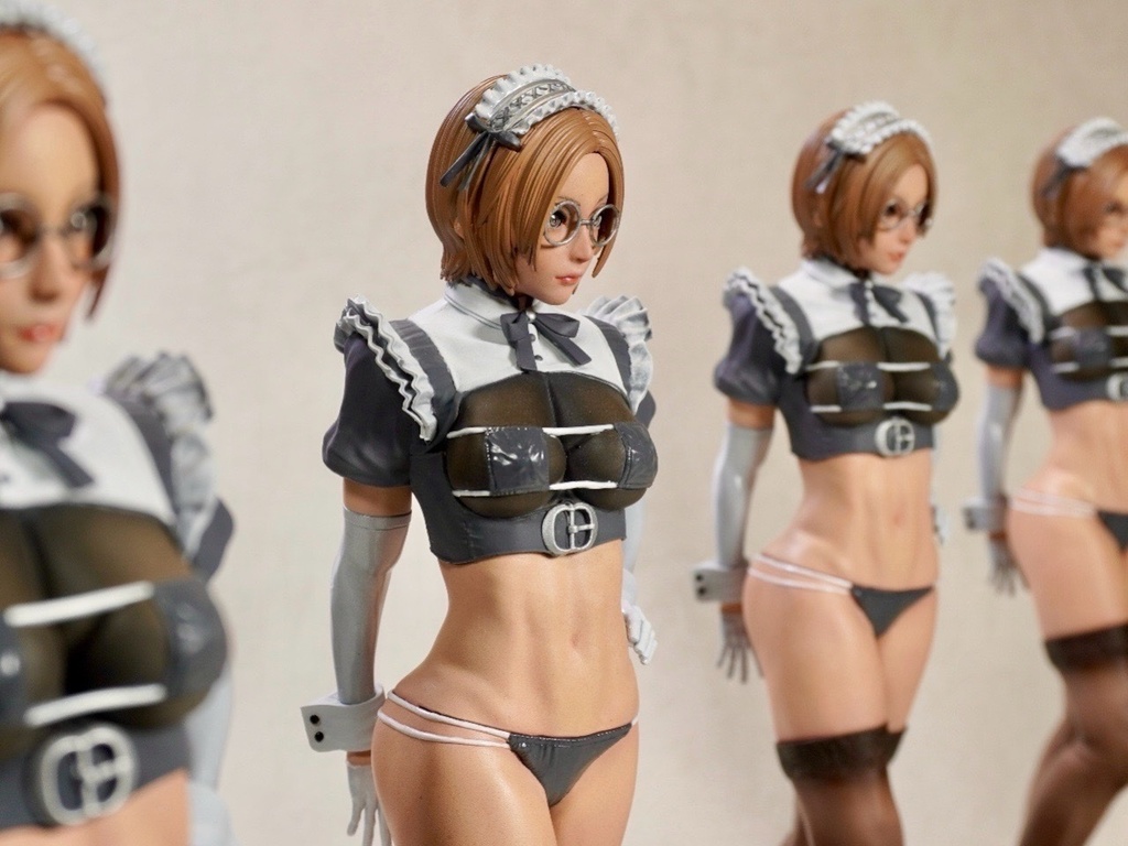 1/6スケール 未組み立てガレージキット「Maidoll Meaning」