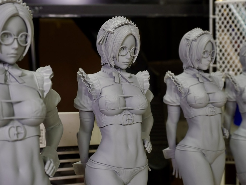 1/6スケール 未組み立てガレージキット「Maidoll Meaning」