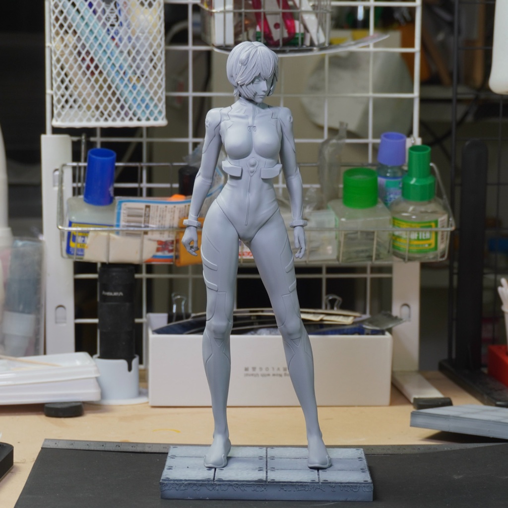 1/6スケール 未組み立てガレージキット「綾波レイ」限定差分パーツ付