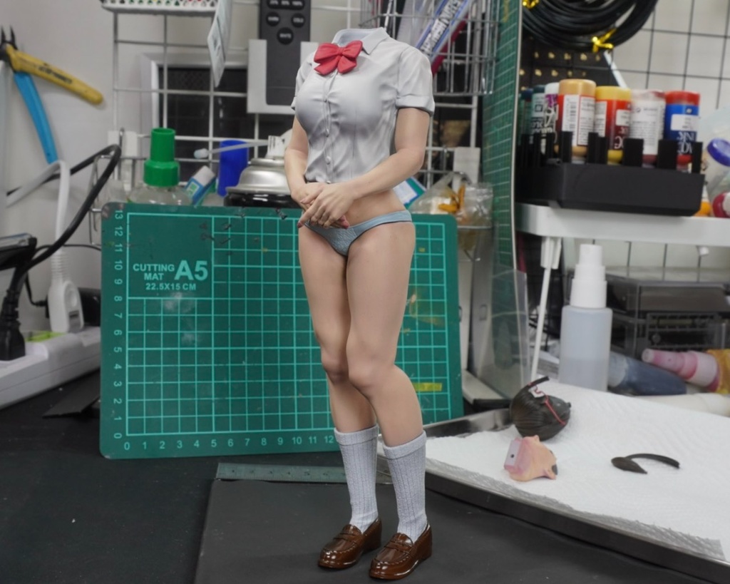 1/6スケール 未組み立てガレージキット「委員長は帰らない」