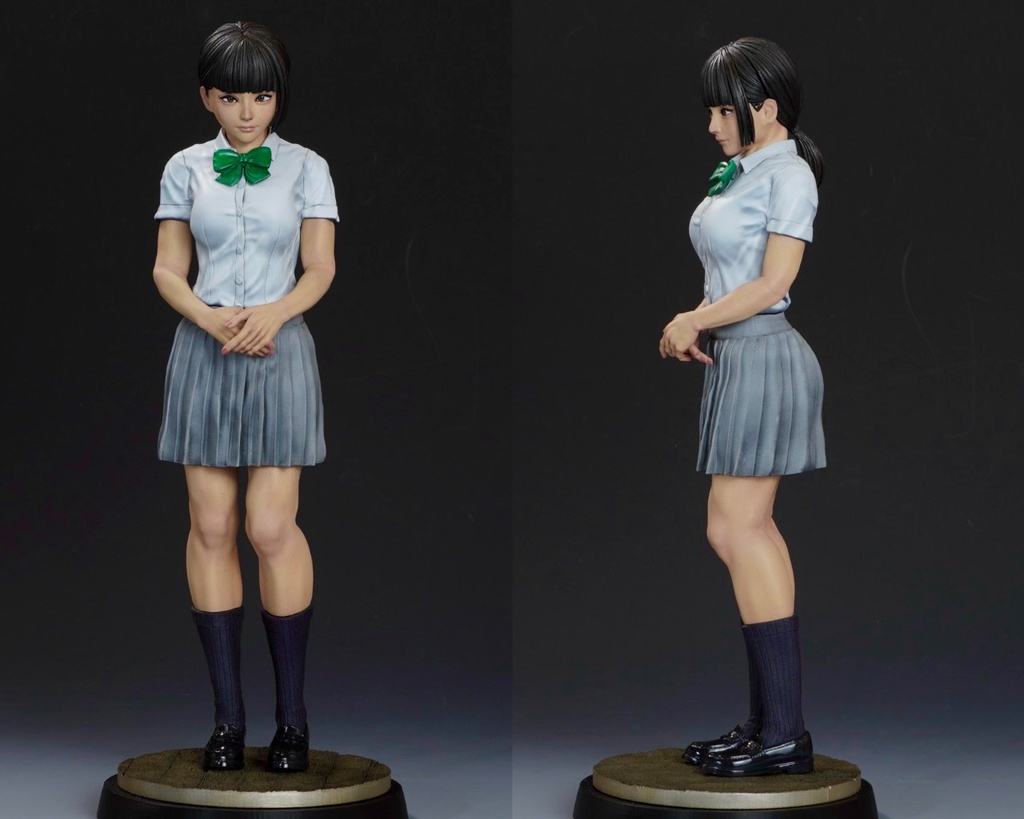 1/6スケール 未組み立てガレージキット「委員長は帰らない」