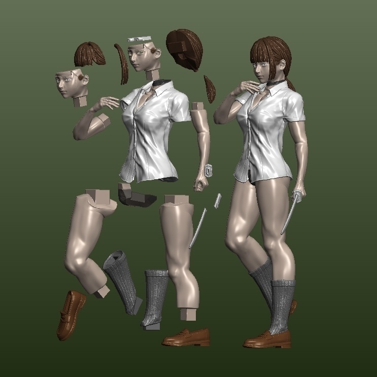 1/6スケール 未組み立てガレージキット「Devious Bloom」