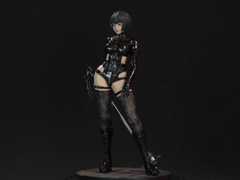 1/6スケール 未組み立てガレージキット「Bondage of the Bookworm」