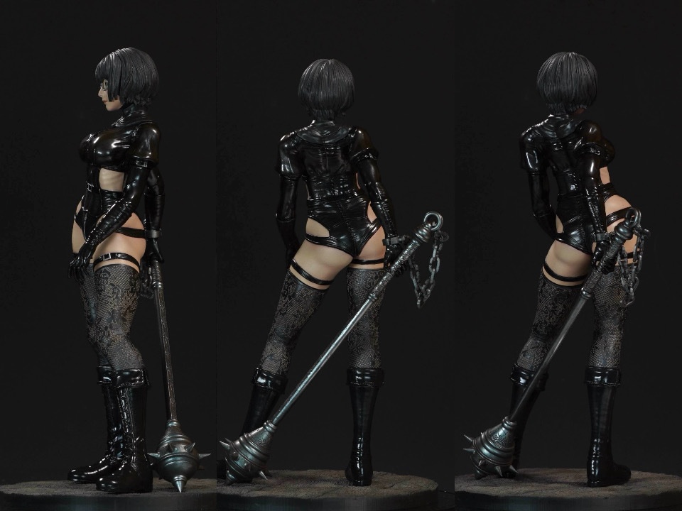 1/6スケール 未組み立てガレージキット「Bondage of the Bookworm」