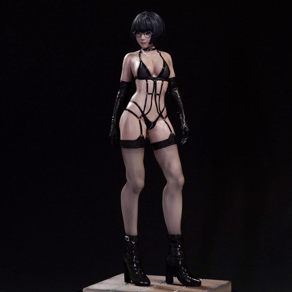 【2月下旬発送】1/6スケール 未組み立てガレージキット「ゴージャス・シルエット-誘惑-」