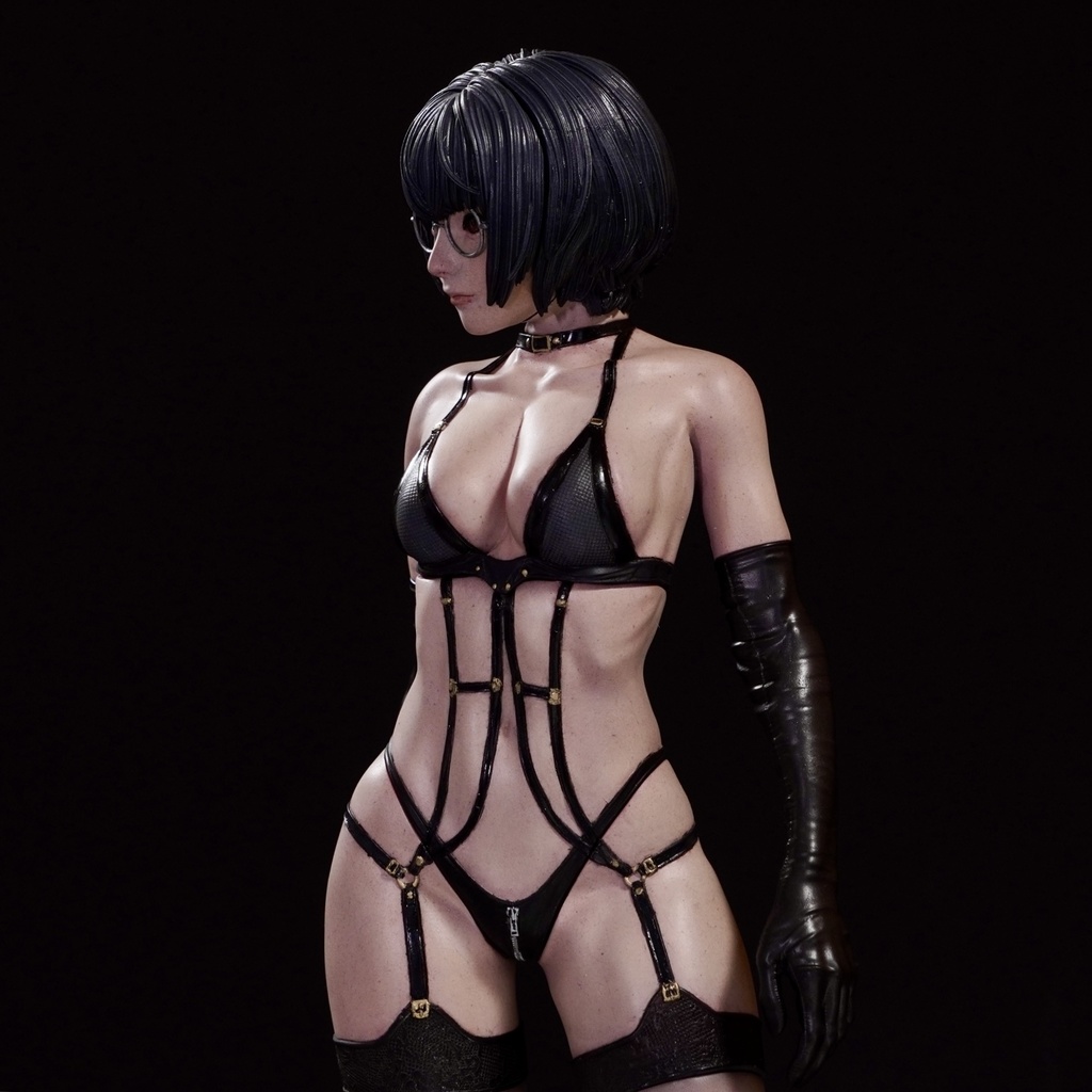 【2月下旬発送】1/6スケール 未組み立てガレージキット「ゴージャス・シルエット-誘惑-」