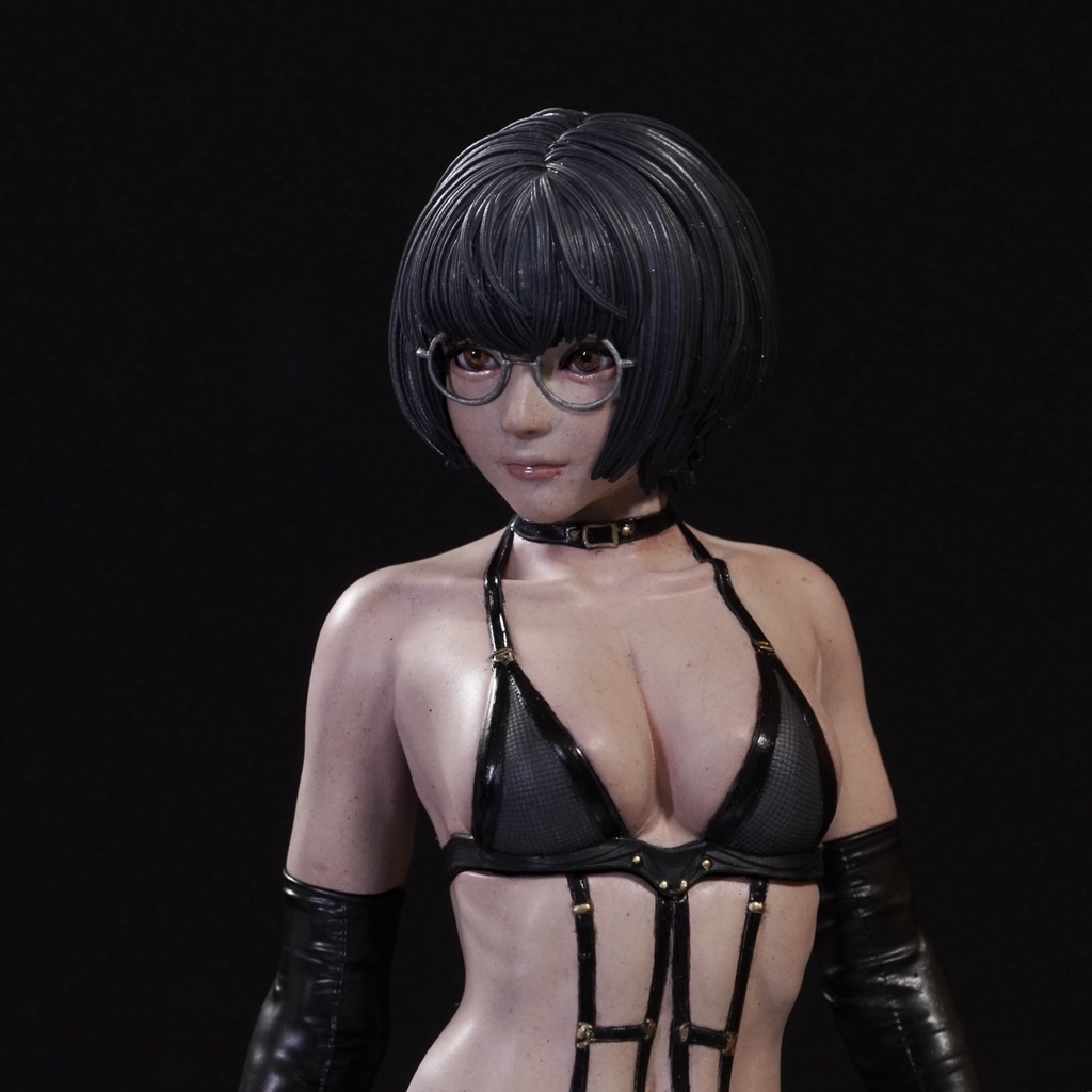 【2月下旬発送】1/6スケール 未組み立てガレージキット「ゴージャス・シルエット-誘惑-」