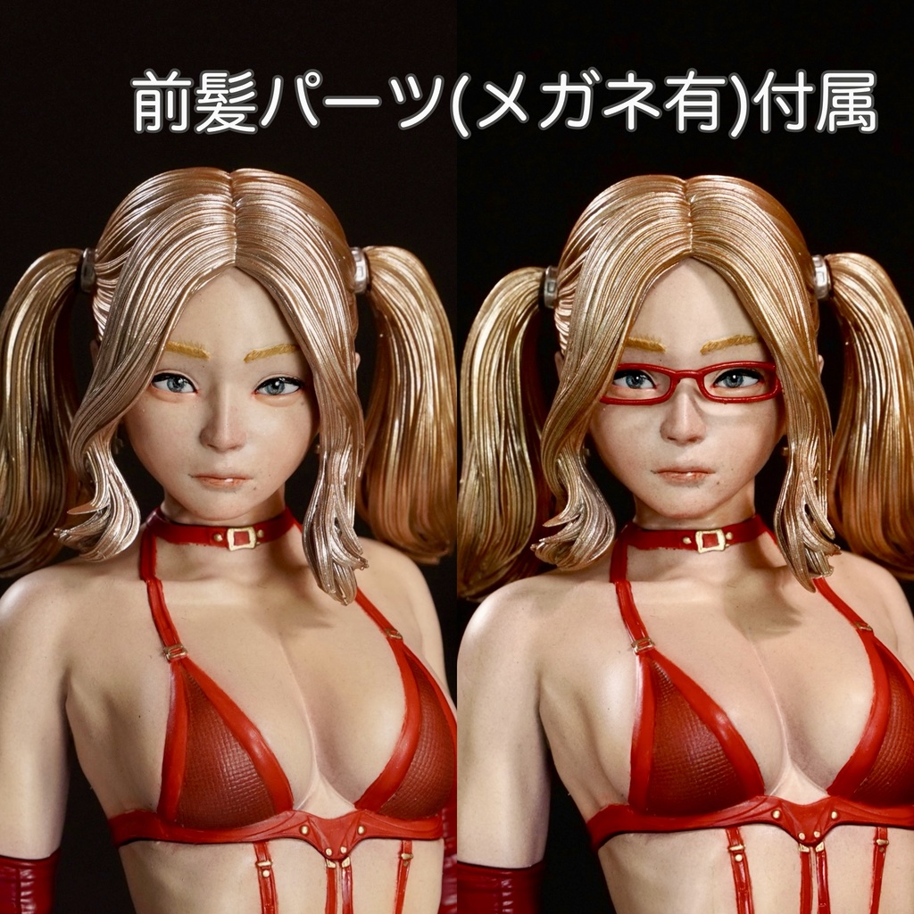 1/6スケール 未組み立てガレージキット「ゴージャス・シルエット-篭絡-」