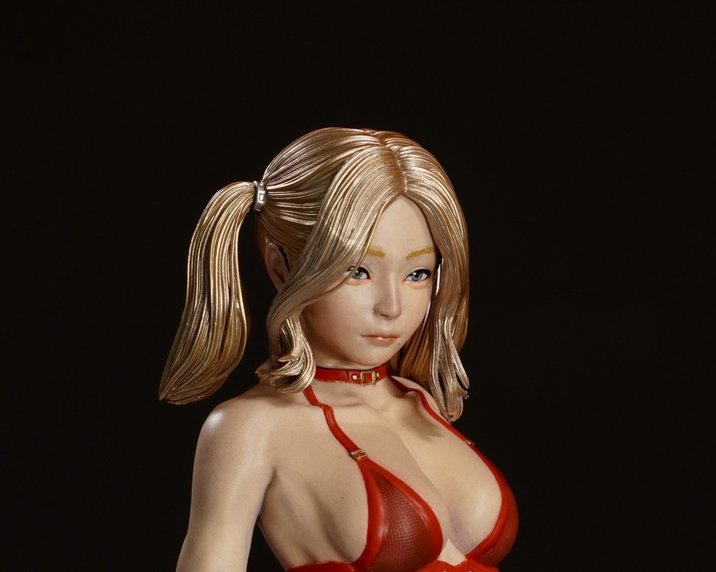 1/6スケール 未組み立てガレージキット「ゴージャス・シルエット-篭絡-」