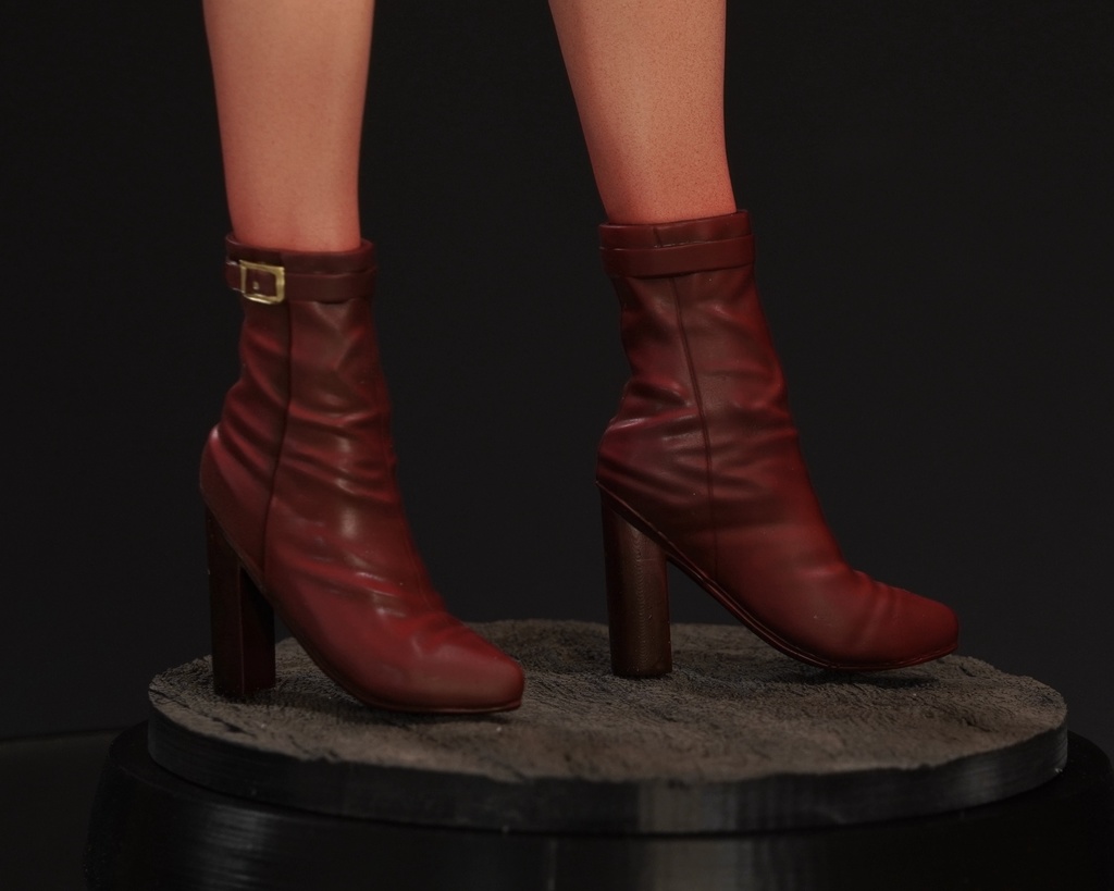 1/6スケール 未組み立てガレージキット「ゴージャス・シルエット-篭絡-」