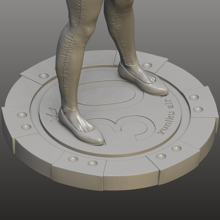 フィギュアSTLデータ「Beckon Bunny」 STL file for 3D printing