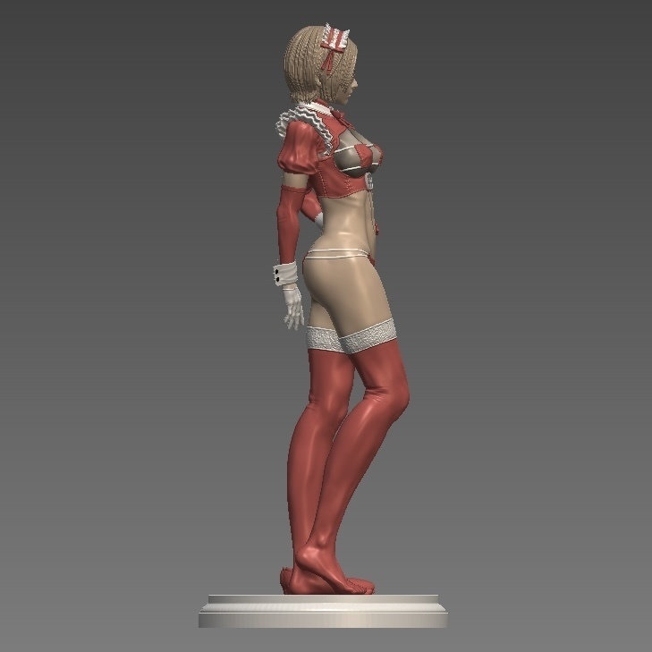 フィギュアSTLデータ「Maidoll Meaning」 STL file for 3D printing
